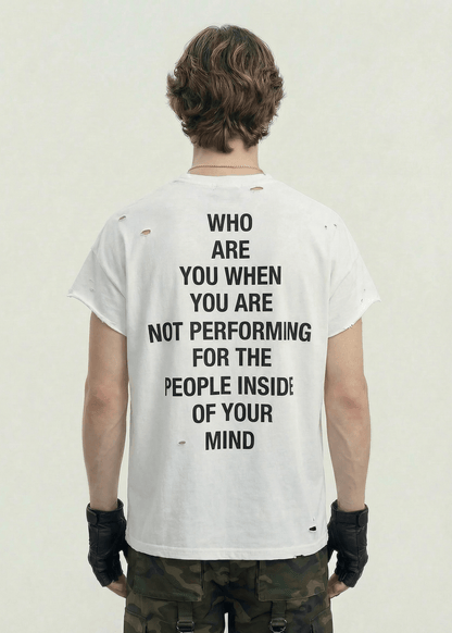 Slogan Graphic T-Shirt - Rick Circus