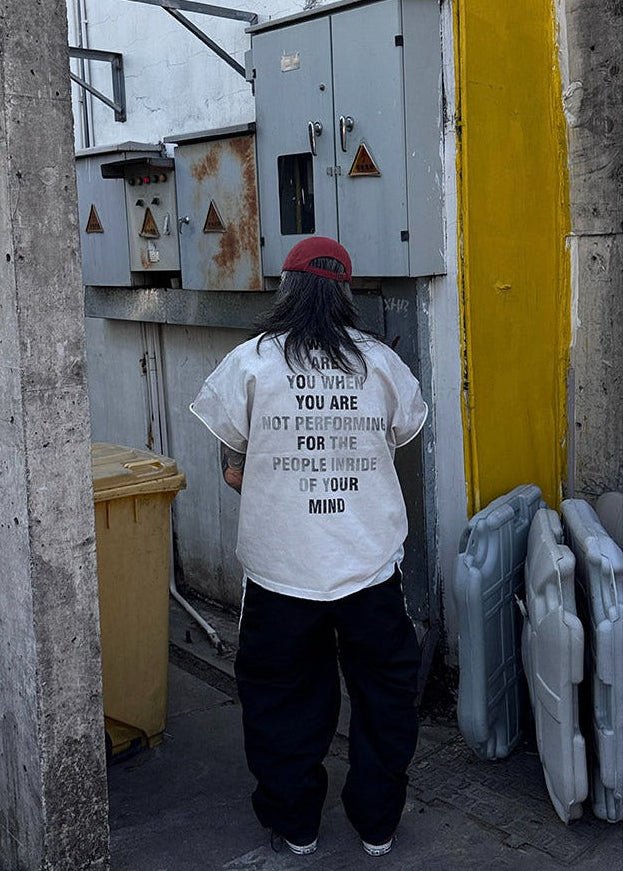 Slogan Graphic T-Shirt - Rick Circus