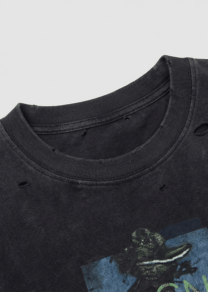 Slogan Graphic T-Shirt - Rick Circus