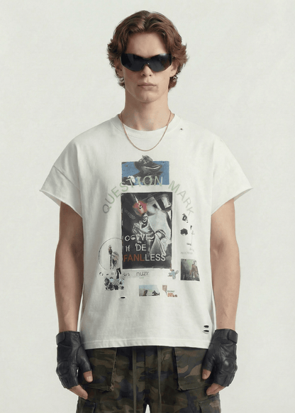 Slogan Graphic T-Shirt - Rick Circus