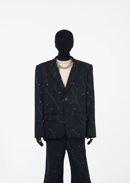 Sparkle Shoulder - Pad Blazer - Rick Circus