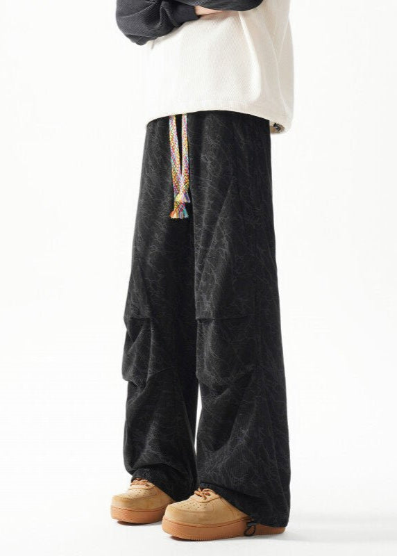 Stacked Wide - Leg Sweatpants - Rick Circus