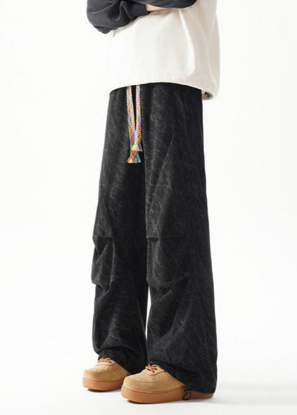 Stacked Wide - Leg Sweatpants - Rick Circus