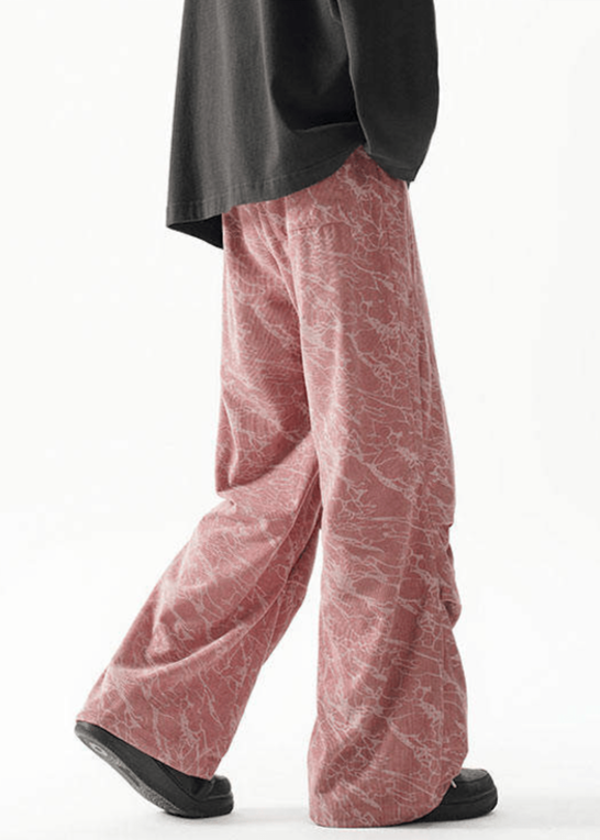 Stacked Wide - Leg Sweatpants - Rick Circus