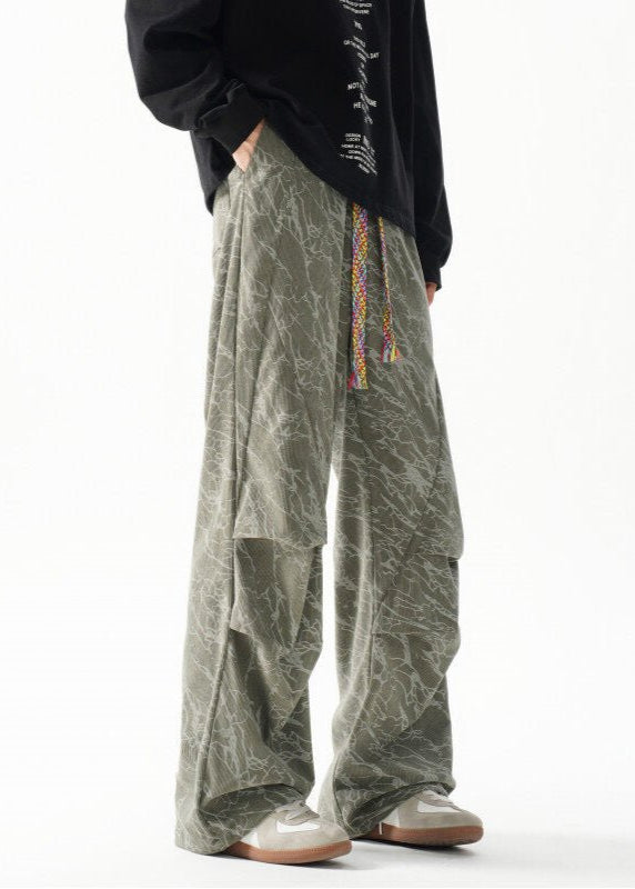 Stacked Wide - Leg Sweatpants - Rick Circus