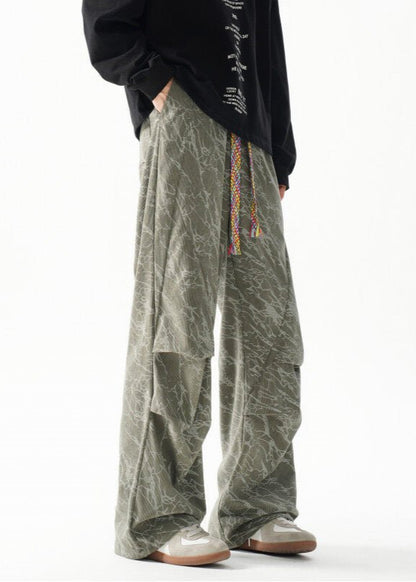 Stacked Wide - Leg Sweatpants - Rick Circus