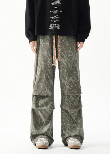 Stacked Wide - Leg Sweatpants - Rick Circus