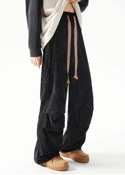 Stacked Wide - Leg Sweatpants - Rick Circus