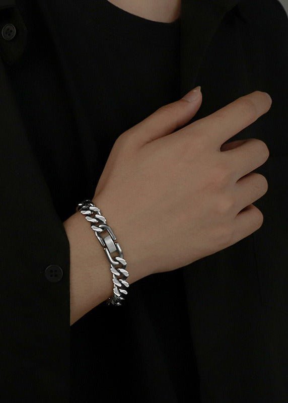 Stainless Steel Cuban Link Bracelet - Rick Circus