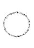 Stainless Steel Twisted Link Bracelet - Rick Circus
