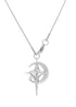Star & Moon Pendant Necklace - Rick Circus