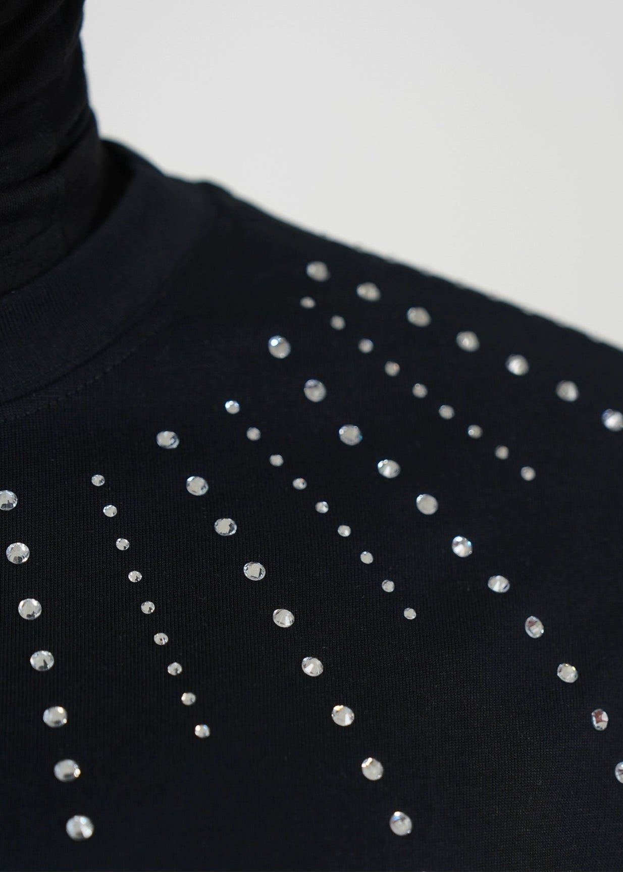 Starry Rhinestone Embellished T-Shirt - Rick Circus