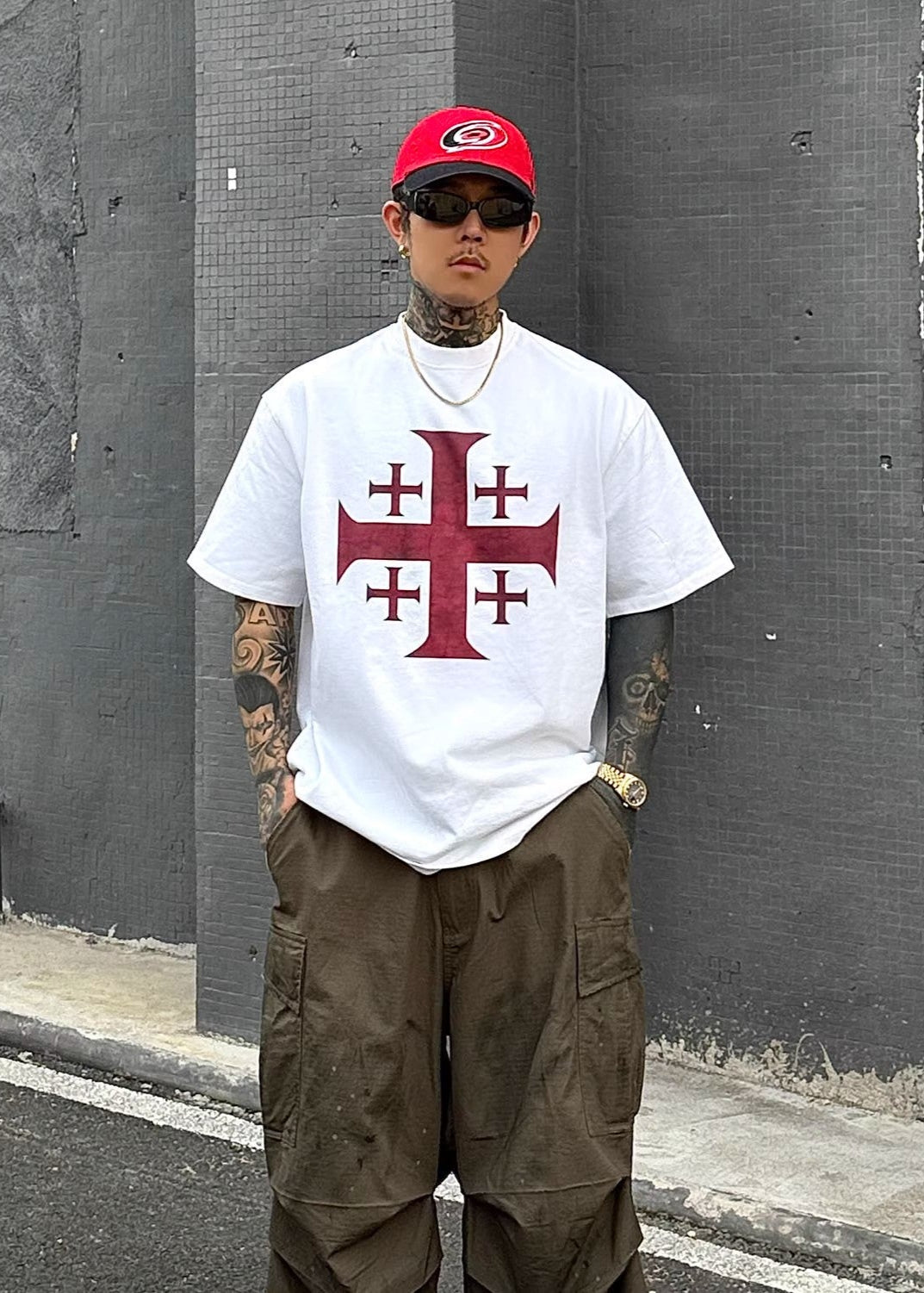 Streetwear Graphic T-Shirt - Rick Circus
