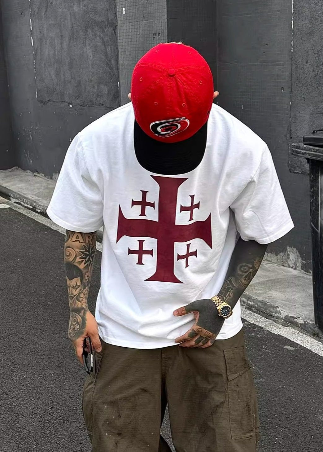 Streetwear Graphic T-Shirt - Rick Circus