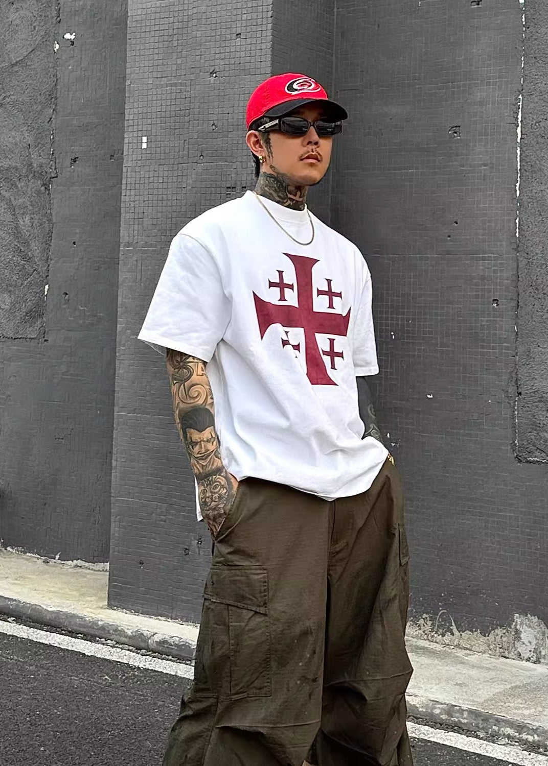 Streetwear Graphic T-Shirt - Rick Circus