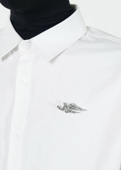 Structured Oversized Short - Sleeve Shirt - Rick Circus