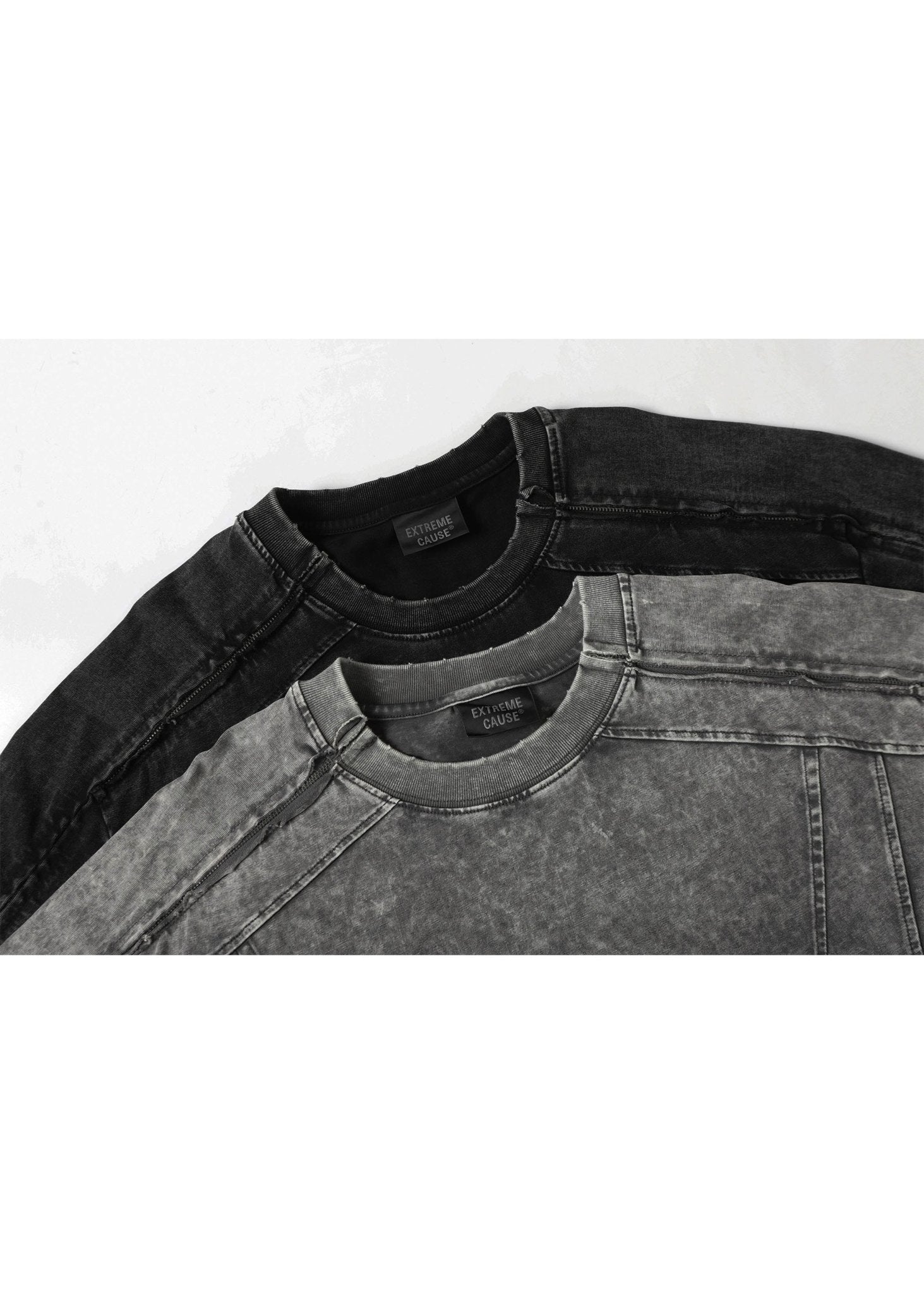 Structured Panel Streetwear Tee - Rick Circus