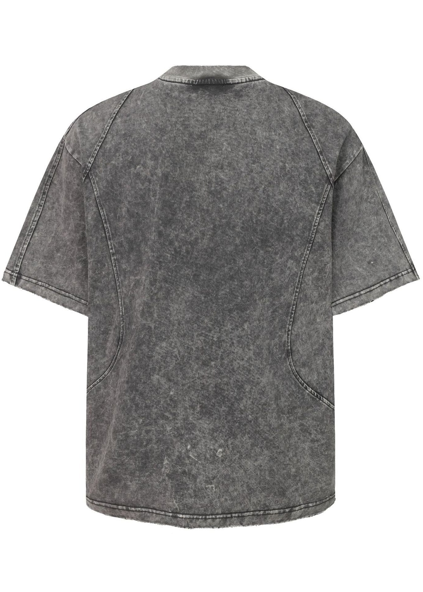 Structured Panel Streetwear Tee - Rick Circus