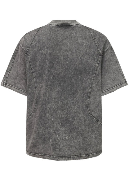 Structured Panel Streetwear Tee - Rick Circus