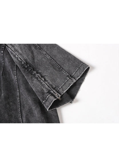 Structured Panel Streetwear Tee - Rick Circus