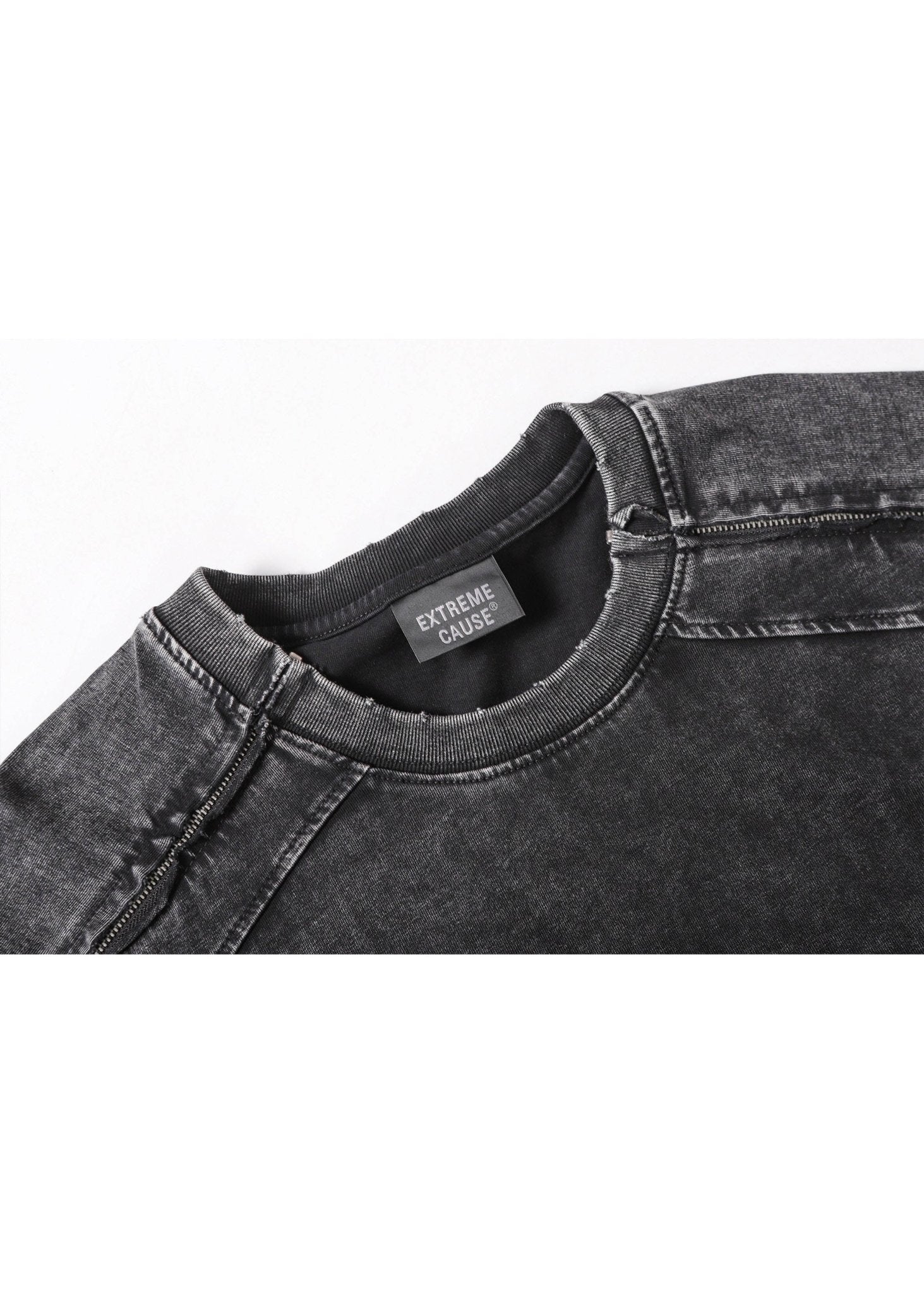Structured Panel Streetwear Tee - Rick Circus