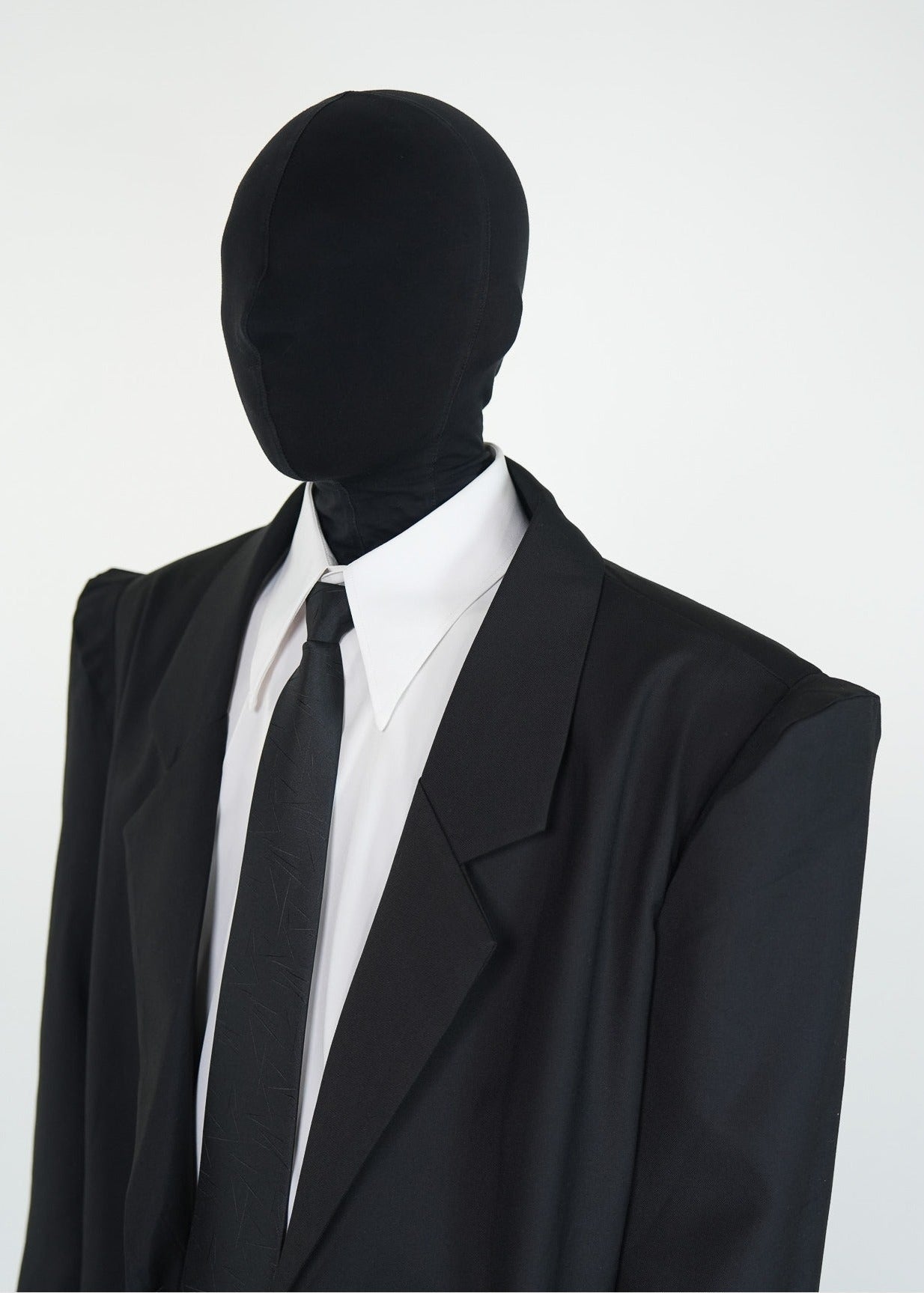 Structured Shoulder Dark Trench Coat - Rick Circus