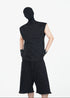Structured Sleeveless Top in Minimalist Cut - Rick Circus