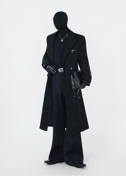 Structured Wool Overcoat - Rick Circus