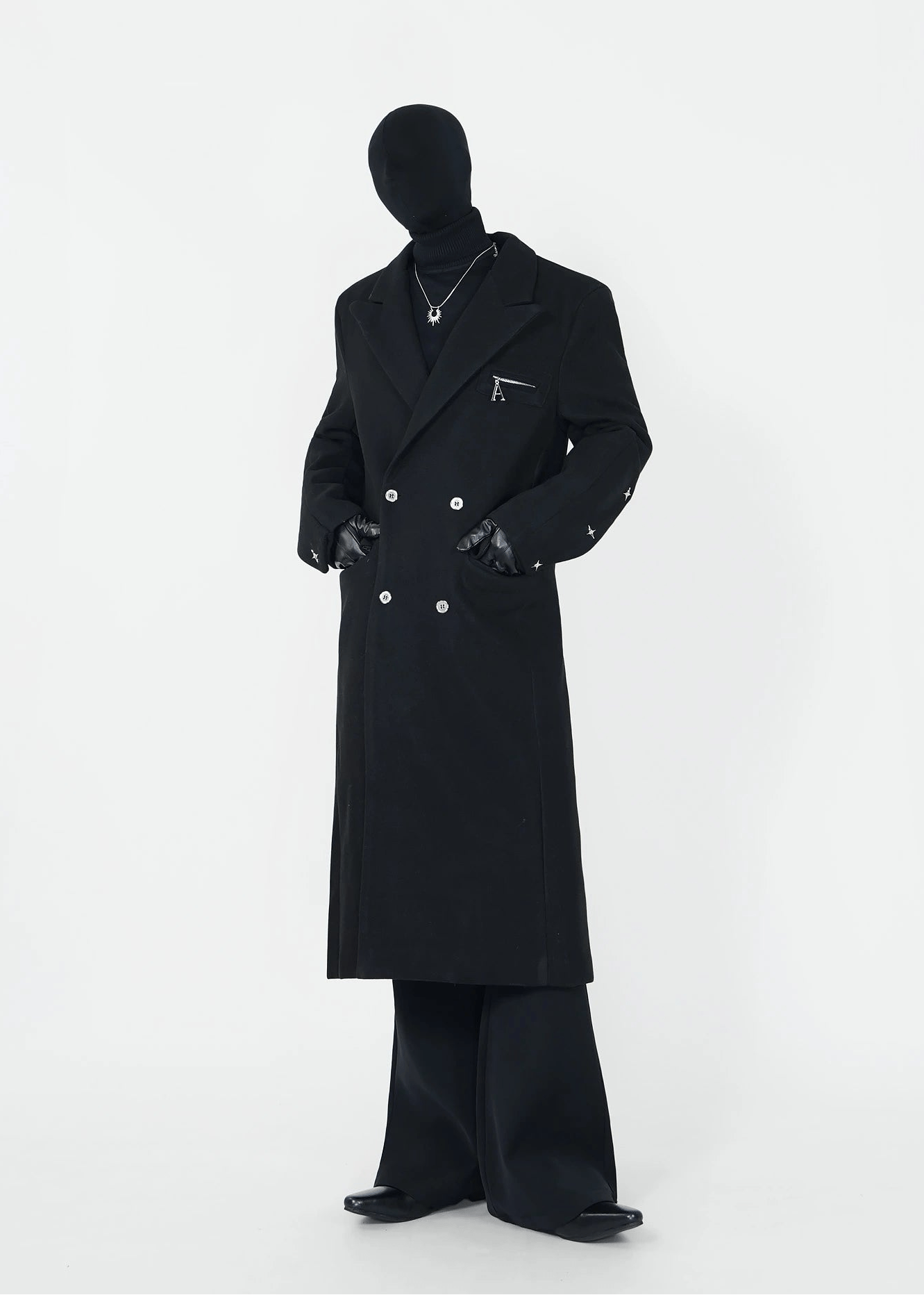 Structured Wool Overcoat - Rick Circus