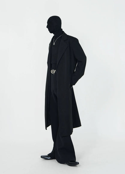 Structured Wool Overcoat - Rick Circus