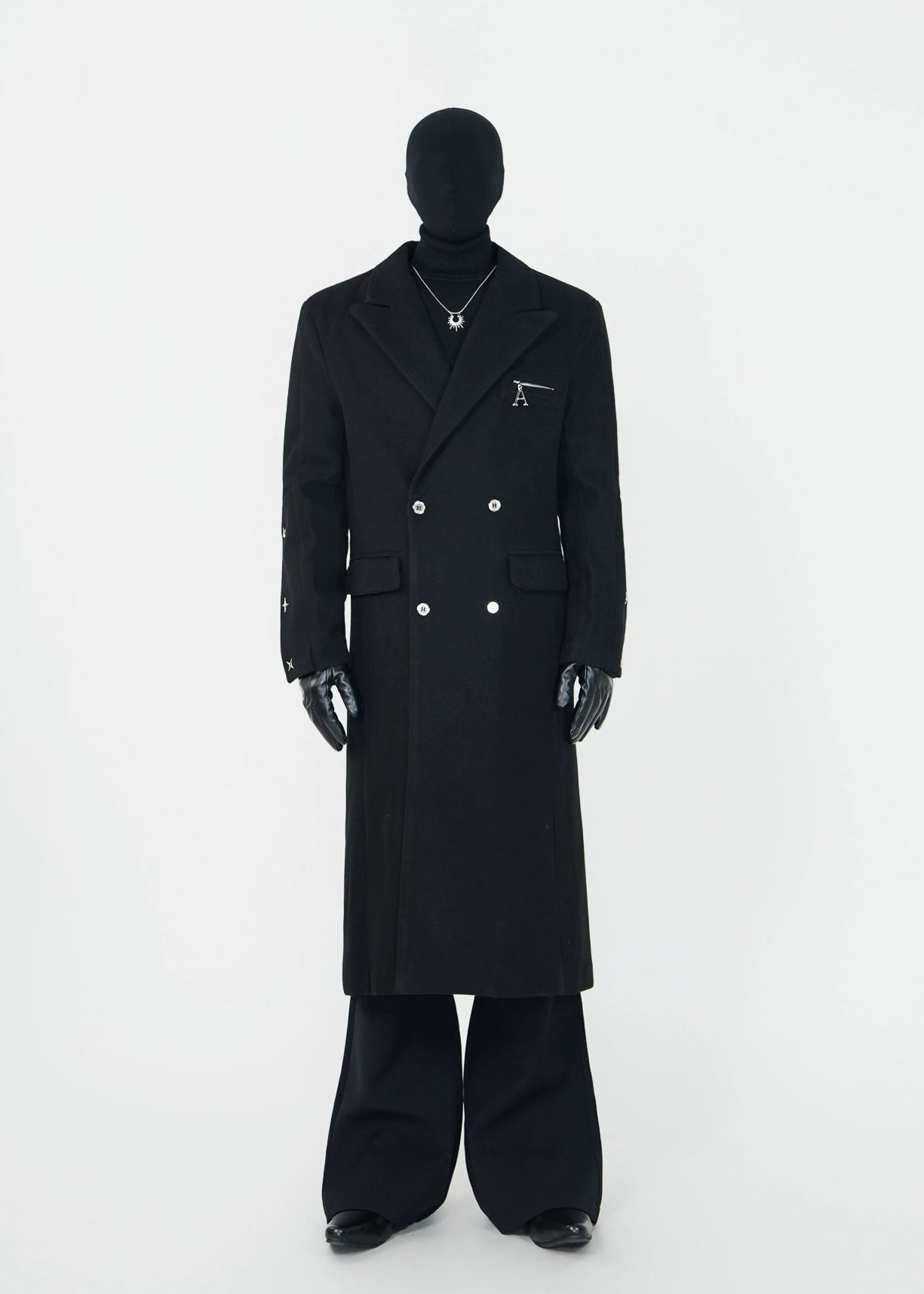 Structured Wool Overcoat - Rick Circus
