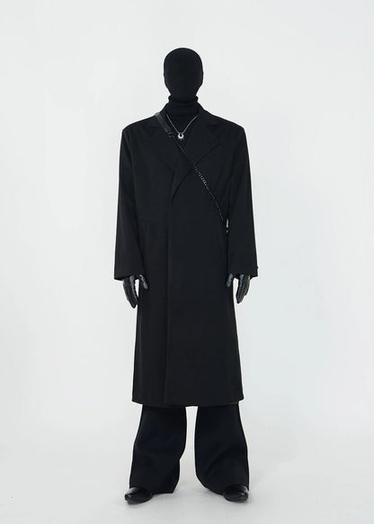 Structured Wool Overcoat - Rick Circus