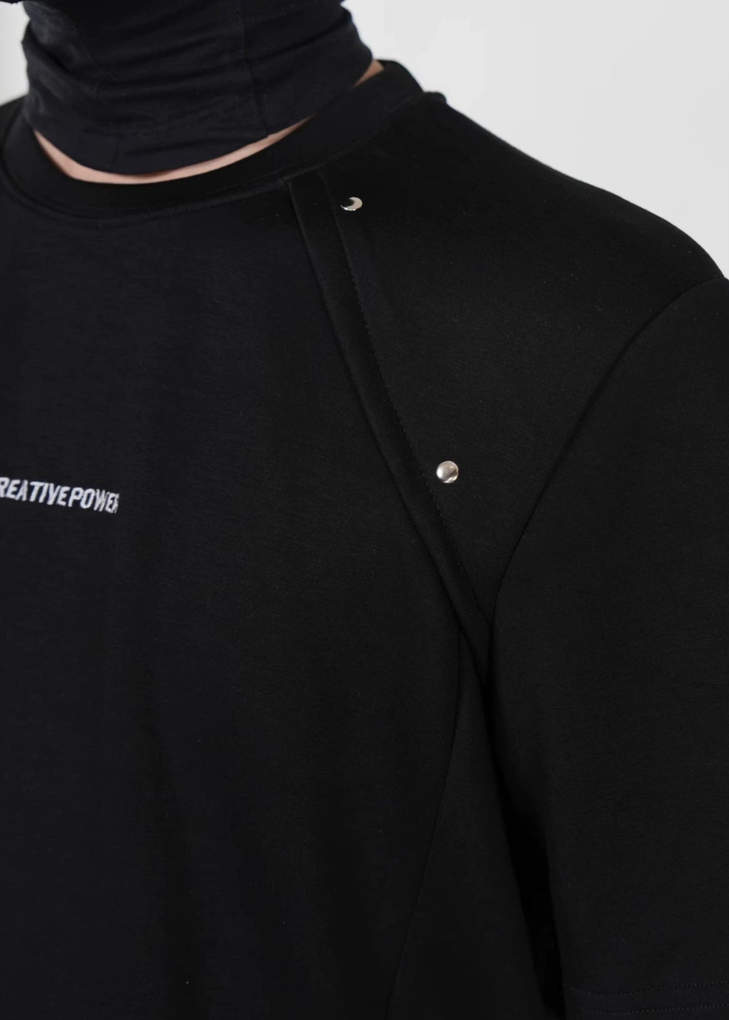 Studded Crewneck Tee - Rick Circus