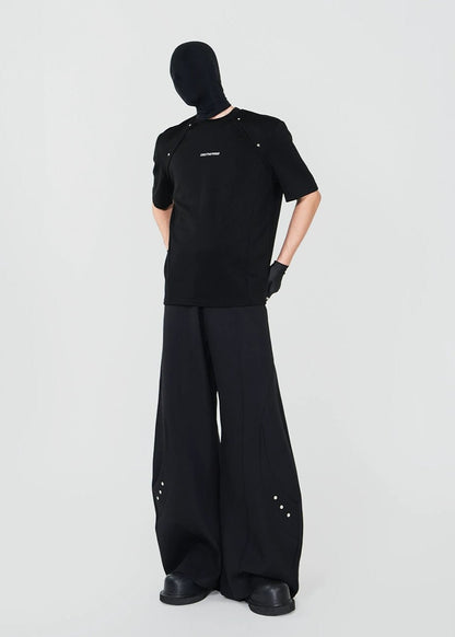 Studded Crewneck Tee - Rick Circus