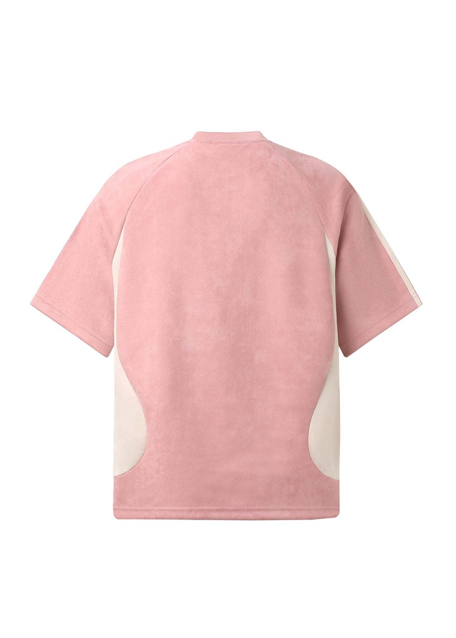 Suede Patchwork Athletic Tee - Rick Circus