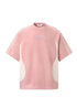 Suede Patchwork Athletic Tee - Rick Circus