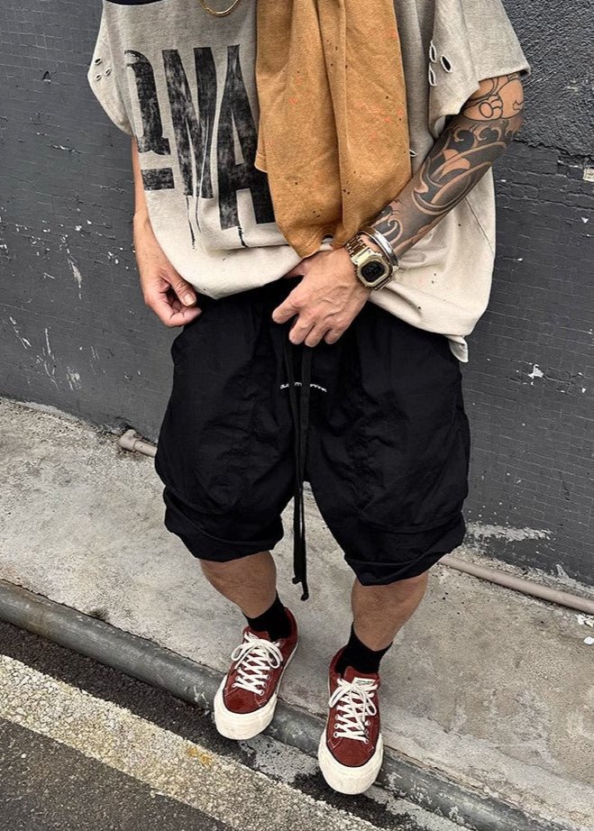 Techwear Cargo Shorts - Rick Circus