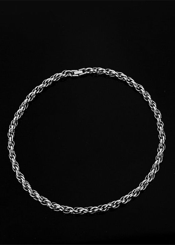Thick Stainless Steel Cuban Chain Necklace - Rick Circus