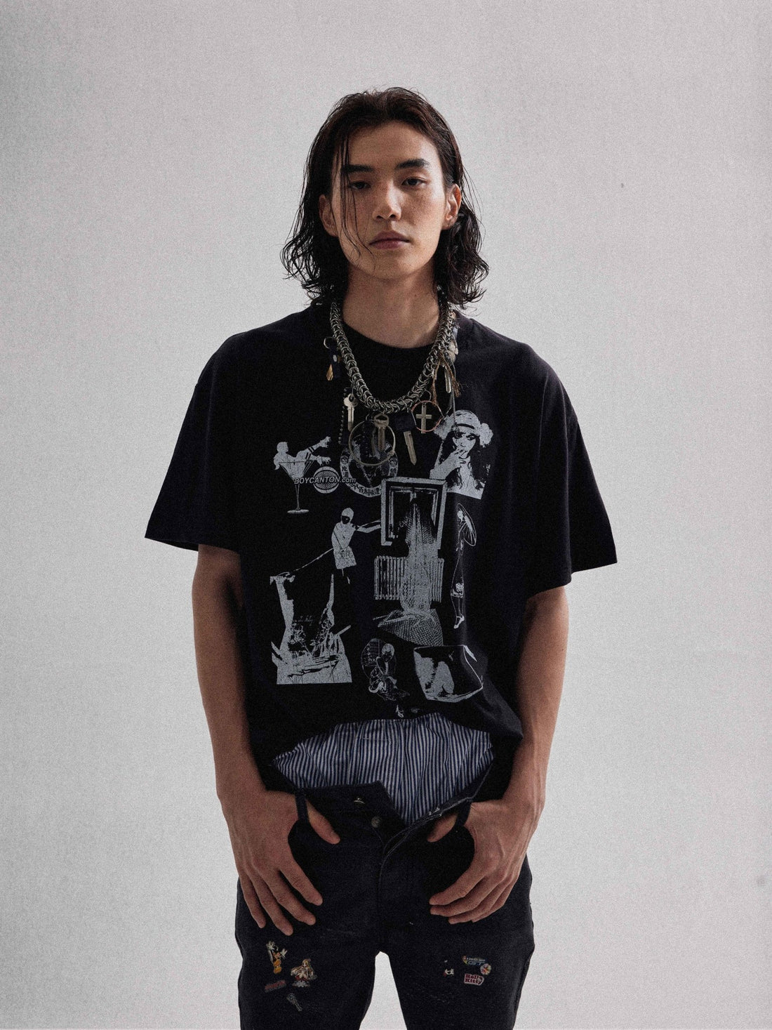 Timeless Hong Kong Vintage Graphic Tee - Rick Circus