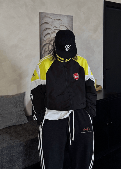 Triple Stripe Colorblock Windbreaker - Rick Circus