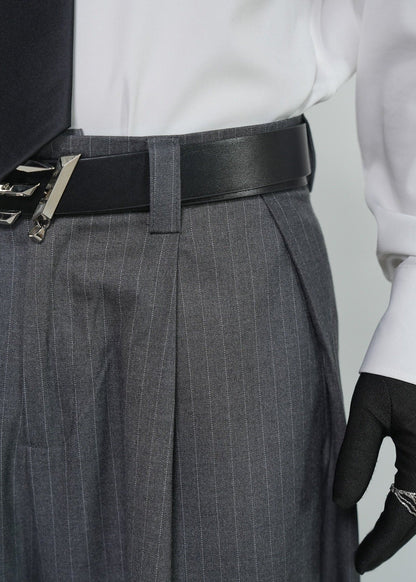 Unisex High - Waisted Wide Leg Pants - Rick Circus