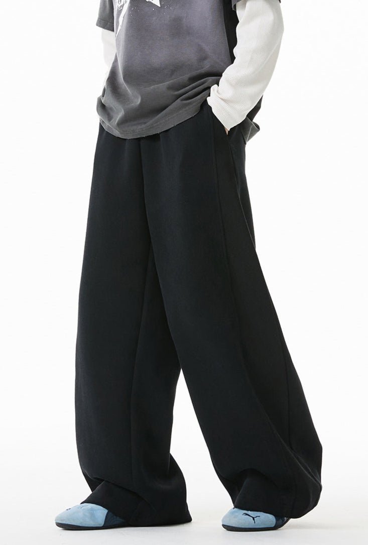 Unisex Wide - Leg Casual Pants - Rick Circus