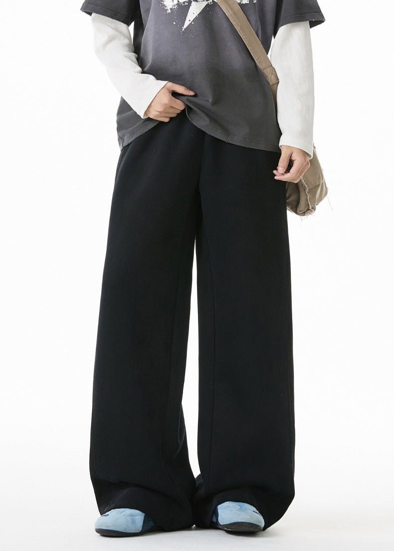 Unisex Wide - Leg Casual Pants - Rick Circus