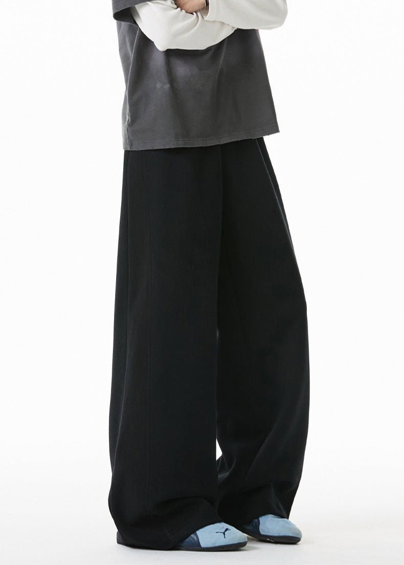 Unisex Wide - Leg Casual Pants - Rick Circus