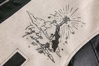Urban Dreamscape Bomber Jacket - Rick Circus