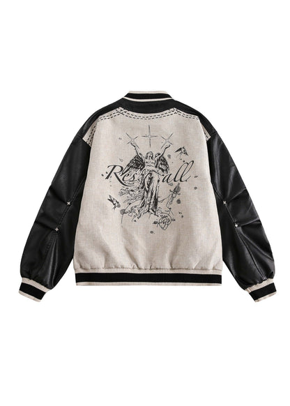 Urban Dreamscape Bomber Jacket - Rick Circus