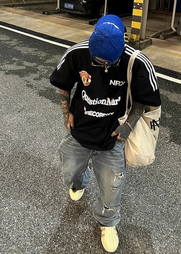 Urban Street Style Soccer Jersey Tee - Rick Circus