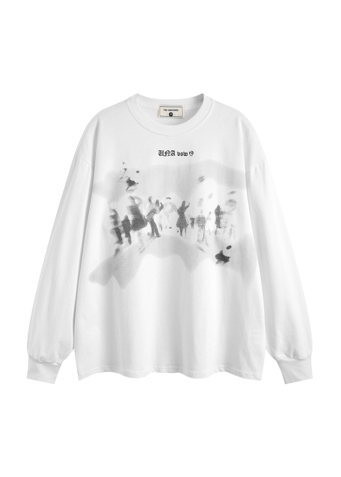 Vintage Abstract Print Sweatshirts - Rick Circus