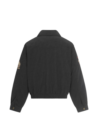 Vintage Badge Embroidered Jacket - Rick Circus