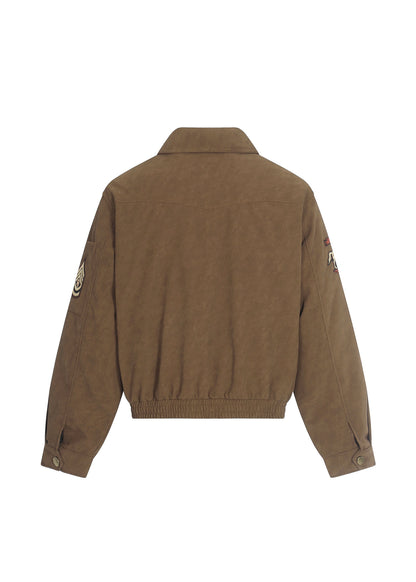 Vintage Badge Embroidered Jacket - Rick Circus